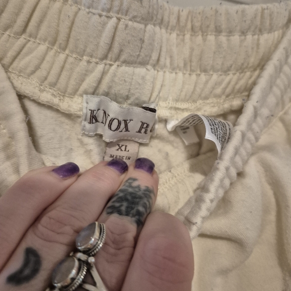 Knox Rose Xl Tie-Dye Joggers - Cream, Purple, Orange Pink - Picture 3 of 6